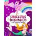 Mermaid Unicorn Colouring