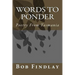 Words To Ponder: Poetry From Tasmania