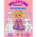 VALENTINA, the Paper Doll Activity Book for Girls ages 4-8: Paper Doll with the Dresses, Mazes, Color by Numbers, Match the Picture, Find the Differen