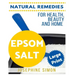 Epsom Salt ***Large Print Edition***: Natural Remedies for Health, Beauty and Home