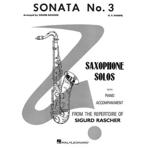 Sonata No. 3: Alto Sax and Piano