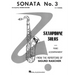 Sonata No. 3: Alto Sax and Piano