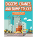 Diggers, Cranes, and Dump Trucks: Construction Site Seek & Find Activity Book
