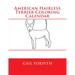 American Hairless Terrier Coloring Calender