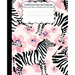 College Ruled Composition Notebook: Zebra Cute Composition Notebook College Rule 7.5 X 9.25 100 Pages