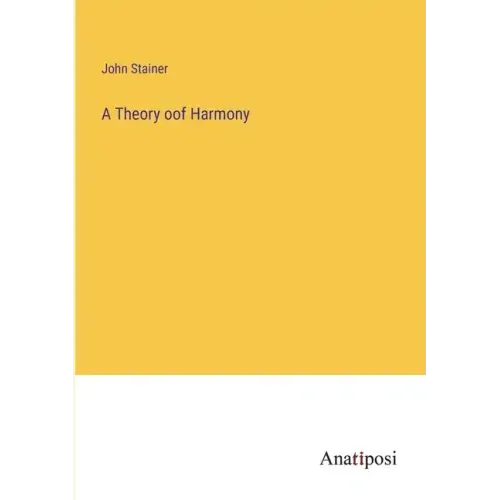 A Theory oof Harmony