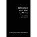 Remember Why You Started: Journal for First Responders