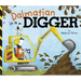 Dalmatian in a Digger