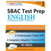 SBAC Test Prep: Grade 3 English Language Arts Literacy (ELA) Common Core Practice Book and Full-length Online Assessments: Smarter Balanced Study Guid