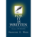 For It Is Written: God said it and we can speak it