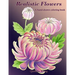 Realistic Flowers - A hand-drawn coloring book