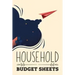 Household Budget Sheets: Weekly or Monthly Financial Budget Sheets