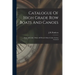 Catalogue Of High Grade Row Boats And Canoes: Some All Cedar, Others All Wood, Others Cedar, Canvas Covered