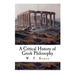 A Critical History of Greek Philosophy
