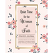 Quiet Time for the Woman of Faith: Includes Women in the Bible Inspiration & Scripture-Based Stress-Relieving Coloring Pages