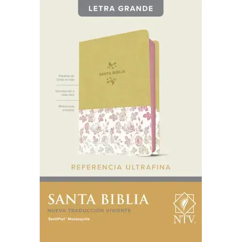 Santa Biblia Ntv, Edición de Referencia Ultrafina, Letra Grande (Sentipiel, Mantequilla, Índice, Letra Roja)