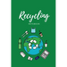 Recycling Notebook: Zero Waste Diary, Protect Earth Log, Reduce Trash Book, Reuse Journal, Writing Your Recycle Ideas List & Notes, Gift F