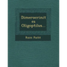 Dimerocrinites Oligoptilus...