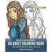 Goddesses, Angels and Fairies: An Adult Coloring Book with Breathtaking Fantasy Girls and Magical Designs