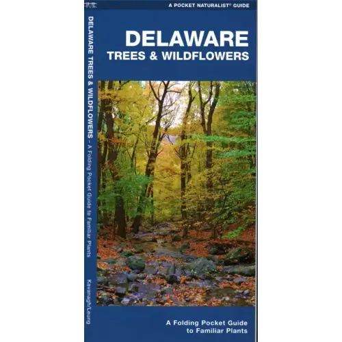 Delaware Trees & Wildflowers: A Folding Pocket Guide to Familiar Species