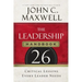 The Leadership Handbook: 26 Critical Lessons Every Leader Needs