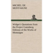 Widger's Quotations from the Project Gutenberg Editions of the Works of Montaigne