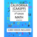 3rd Grade CALIFORNIA CAASPP, MATH, Test Prep: 2019: 3rd Grade California Assessment of Student Performance and Progress MATH Test prep/study guide