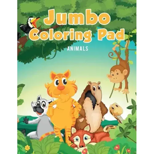 Jumbo Coloring Pad: Animals