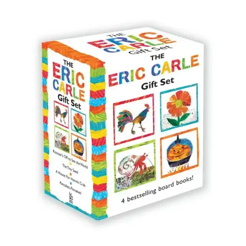 The Eric Carle Gift Set (Boxed Set): The Tiny Seed; Pancakes, Pancakes!; A House for Hermit Crab; Rooster's Off to See the World