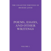 Poems, Essays, and Other Writings