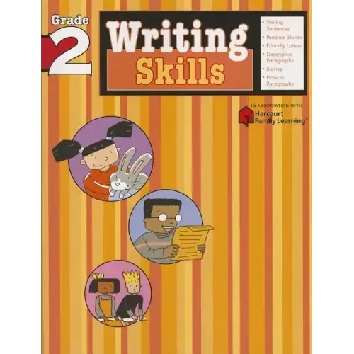 Writing Skills: Grade 2 (Flash Kids Harcourt Family Learning)