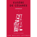 Eusebe de Cesaree, Chronique. Tome I
