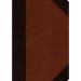 ESV Large Print Wide Margin Bible (Trutone, Brown/Cordovan, Portfolio Design)