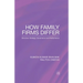 How Family Firms Differ: Structure, Strategy, Governance and Performance