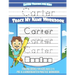 Letter Tracing for Kids Carter Trace my Name Workbook: Tracing Books for Kids ages 3 - 5 Pre-K & Kindergarten Practice Workbook