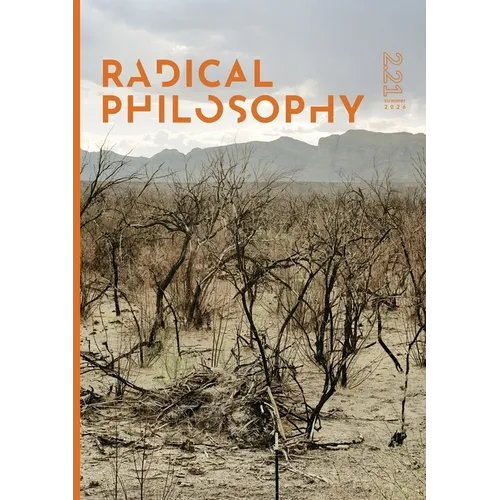 Radical Philosophy 2.21 / Summer 2026