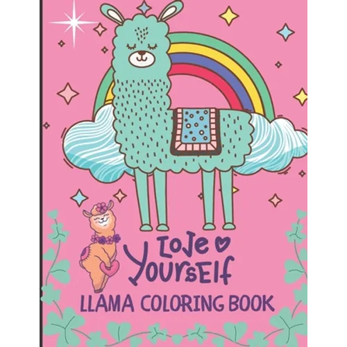 Llama Coloring Book: For Girls Ages 7-12 (Animal Coloring Books)