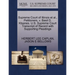 Supreme Court of Illinois Et Al., Petitioners, V. Basil D. Ktsanes. U.S. Supreme Court Transcript of Record with Supporting Pleadings