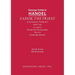 Zadok the Priest, HWV 258: Vocal score