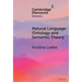 Natural Language Ontology and Semantic Theory