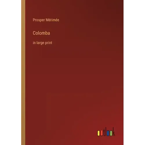 Colomba: in large print