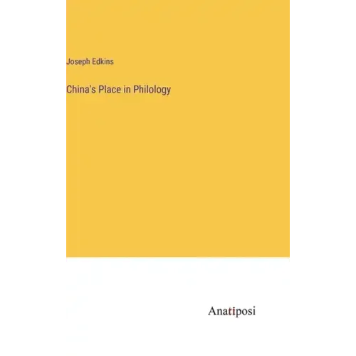 China's Place in Philology