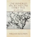 One Hundred Species and One Family Tree: My Love Song