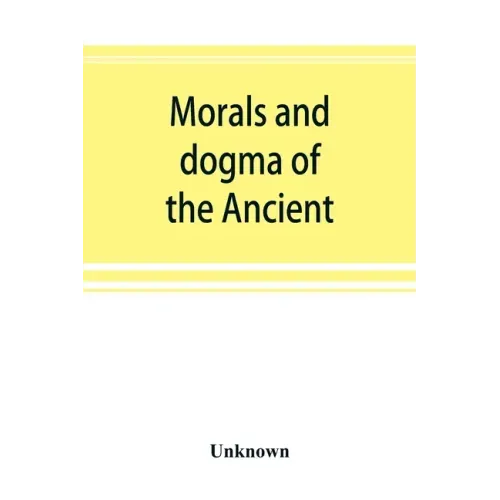 Morals and dogma of the Ancient and accepted Scottish rite of freemasonry, prepared for the Supreme council of the thirty-third degree, for the Southe