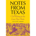 Notes from Texas: On Writing in the Lone Star State