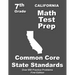 California 7th Grade Math Test Prep: Common Core Learning Standards