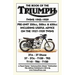 BOOK OF THE TRIUMPH TWINS 1945-1959 PRE-UNIT 350cc. 500cc & 650cc INCLUDING USEFUL ADVICE ON THE 1937-1939 TWINS