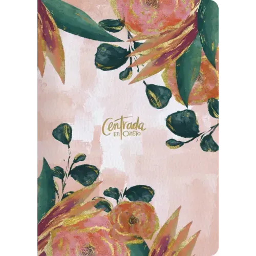 Rvr1960 Centrada En Cristo, Floral Símil Piel: Biblia Devocional Para Mujeres