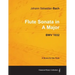 Johann Sebastian Bach - Flute Sonata in a Major - Bwv 1032
