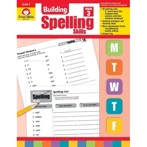 Building Spelling Skills, Grade 3 Teacher Edition